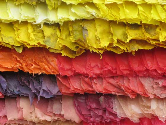 Recycle kunst - Detail Avondzee