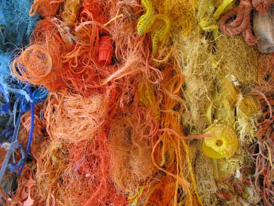 Recycle kunst - Detail Gemengd