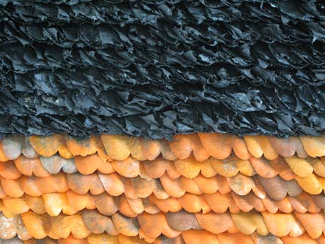 Recycle kunst - Detail Merel Recycle kunst - Detail Merel