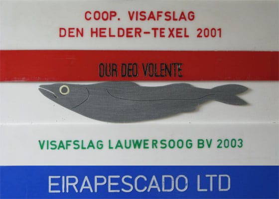 Recycle kunst - Detail Vismijn Recycle kunst - Detail Vismijn