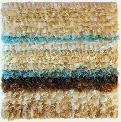 Recycle kunst - Zeeschuim